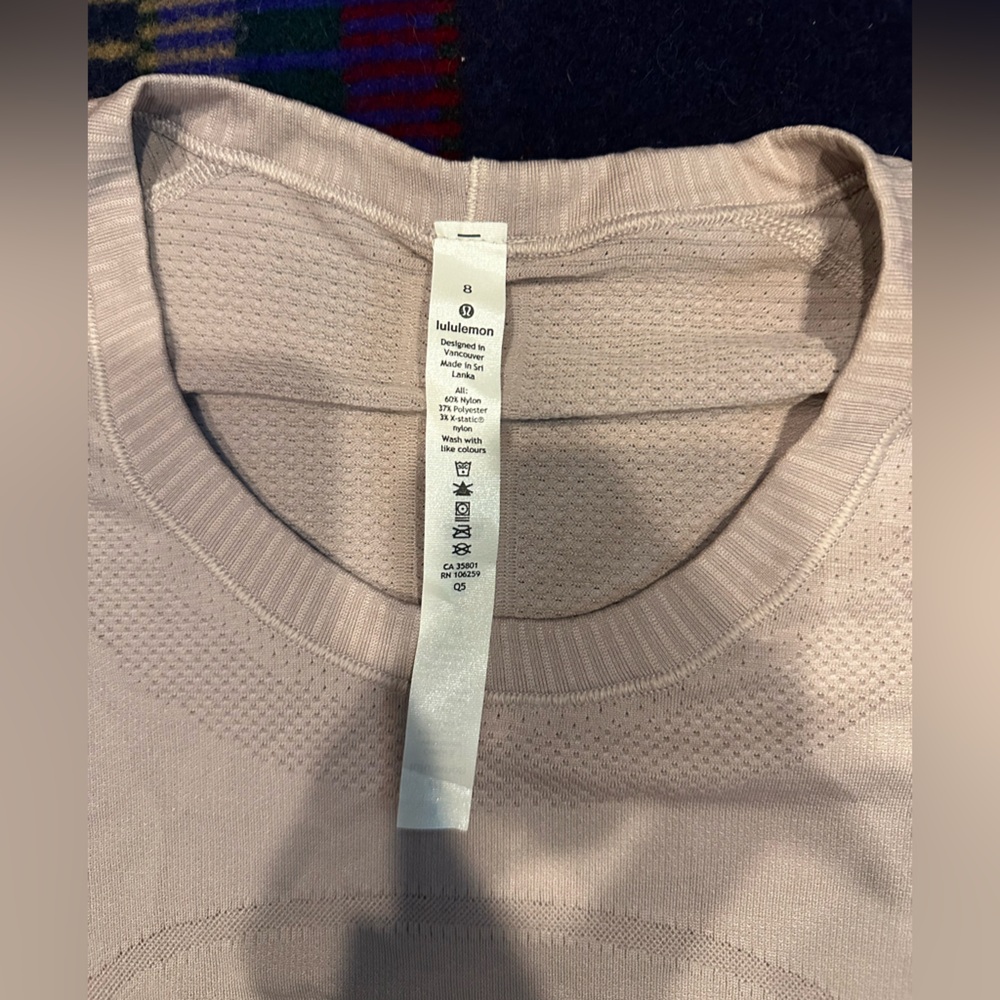 lululemon athletica Long Sleeve Top in Light Gray - Picture 3 of 3